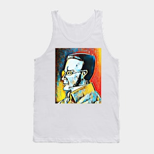 Max Stirner Abstract Portrait | Max Stirner Artwork 2 Tank Top